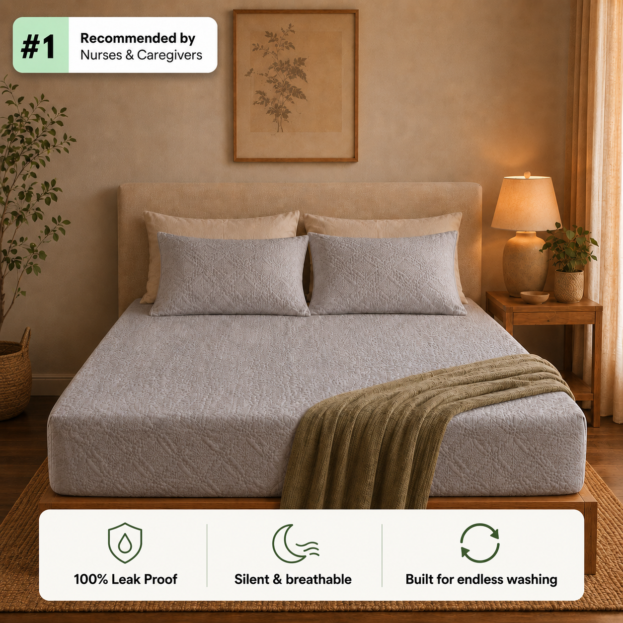 Waterproof Bed Sheet